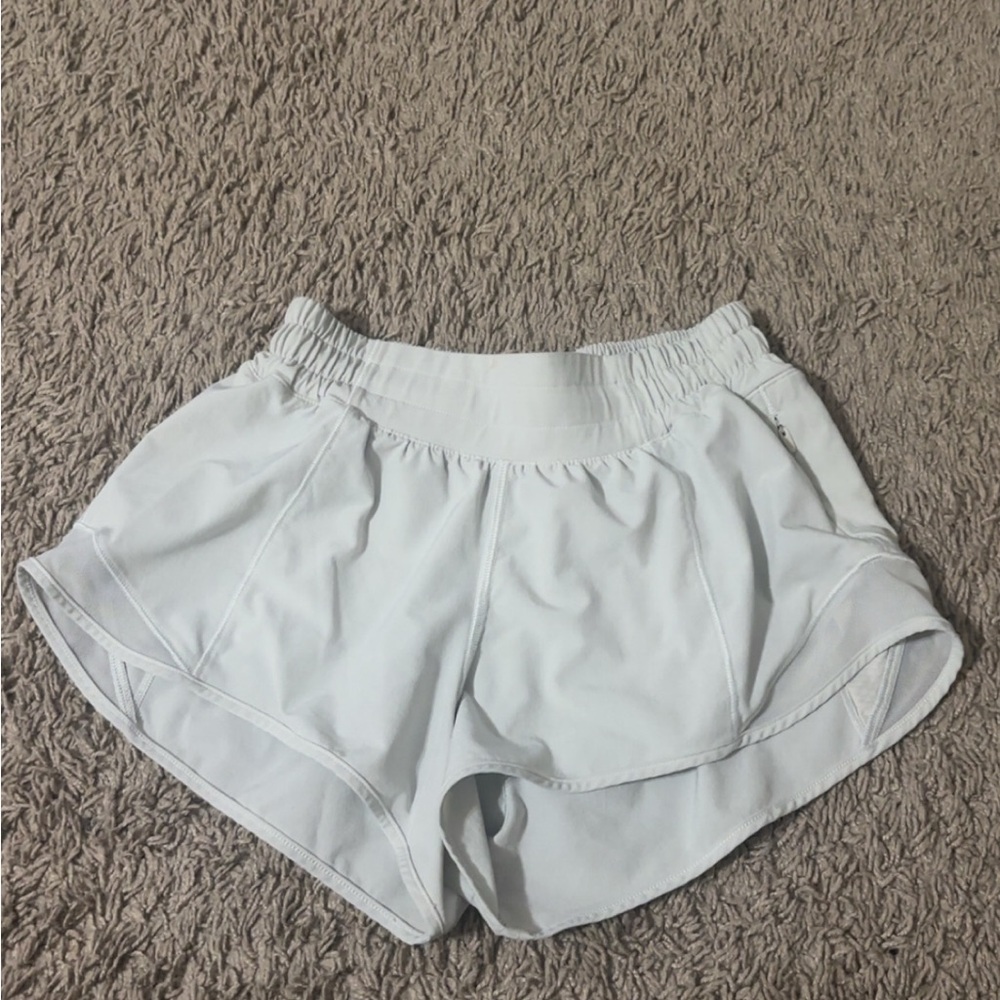 Women's White Athletic Shorts
